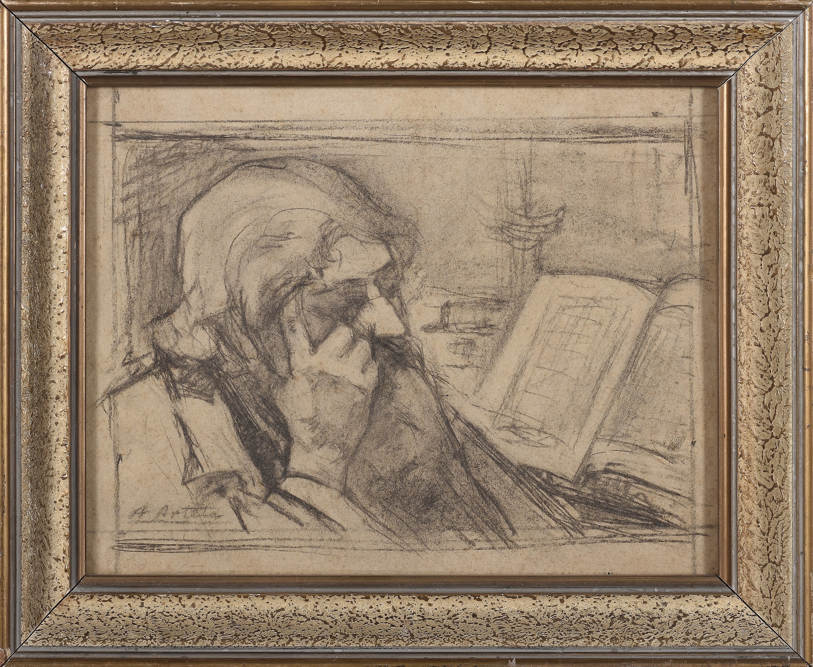 Artwork by Aurelio Bibiano de Arteta y Errasti, Juan Sebastián Elcano, Made of pencil on paper