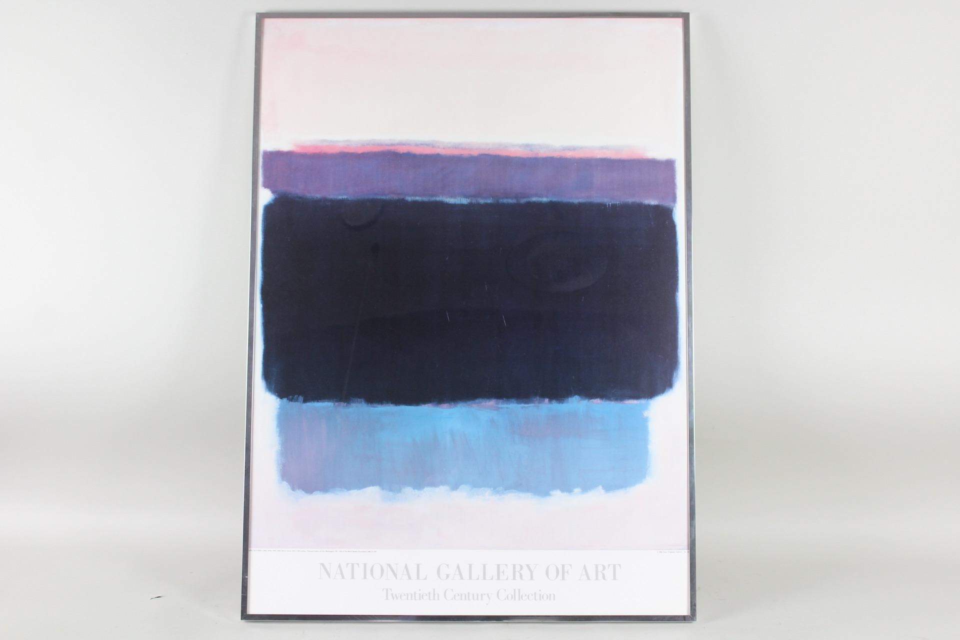 Mark Rothko | Mark Rothko National Gallery of Art Museum Poster 1988 ...