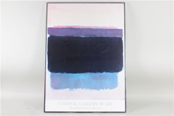 Mark Rothko National Gallery of Art Museum Poster 1988 by Mark Rothko, 1988