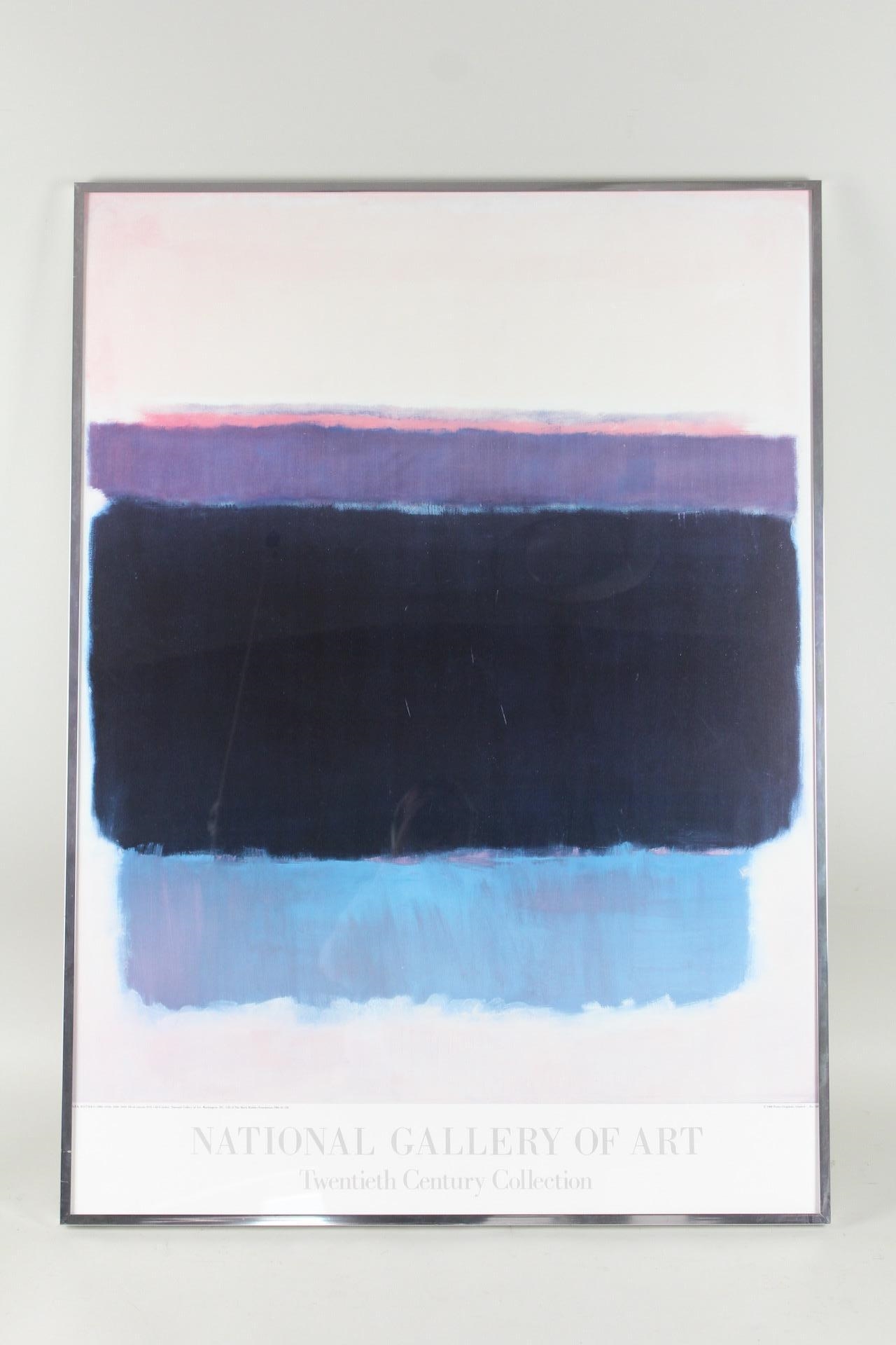 Mark Rothko | Mark Rothko National Gallery of Art Museum Poster 1988 ...