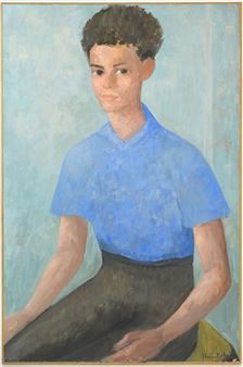 Portrait de jeune garçon - Thérèse Debains