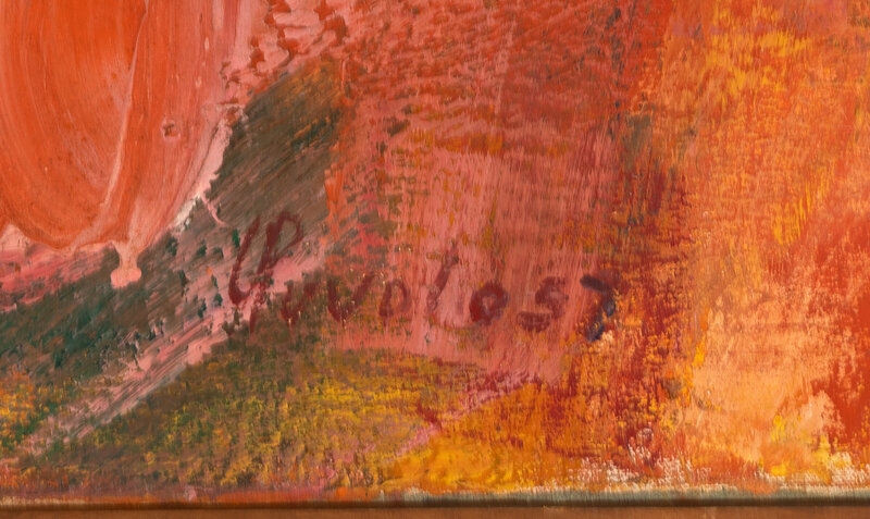 Artwork by Felix Ruvolo, Relinquishment, Made of oil on canvas