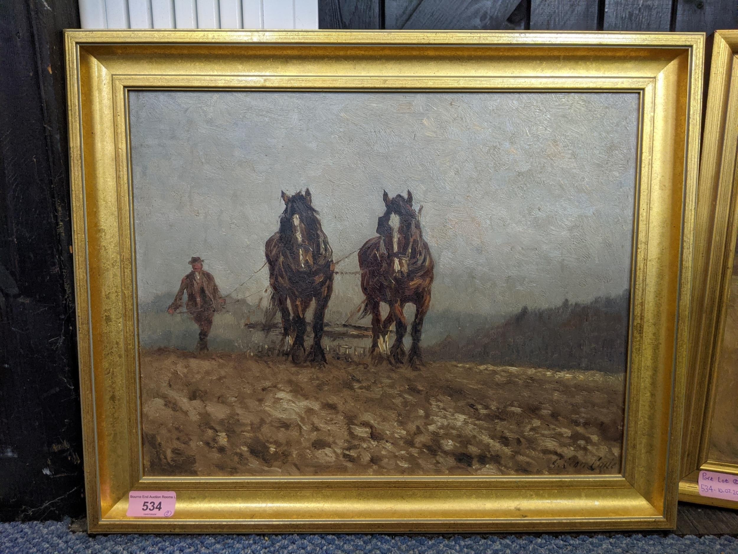 George Leon Little | George Leon Little (1862-1941) two studies ...