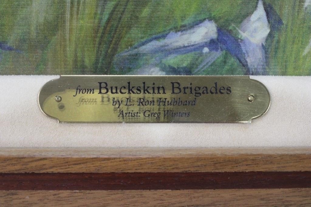 L. Ron Hubbard | Greg Winters, Buckskin Brigades, Lithograph | MutualArt