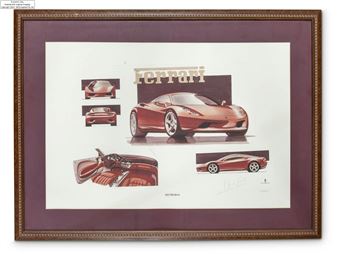 Ferrari 360 Modena Concept Artwork - Goran Popović