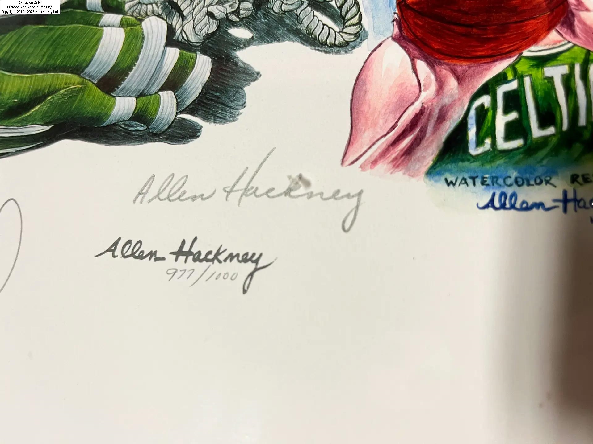 Allen Hackney | After the game Larry Bird | MutualArt