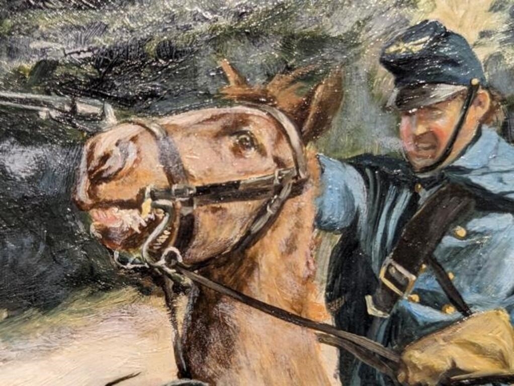 Don Troiani Don Troiani Original Civil War Oil Painting (1864