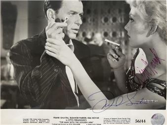 Pal Joey Sinatra, Kim Novak Signed Movie Photo - Paul Sawyer