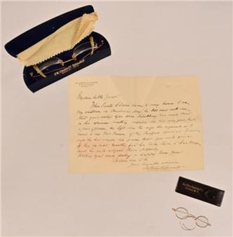 2) Pair of Cased Eye Glasses - G. Bennett
