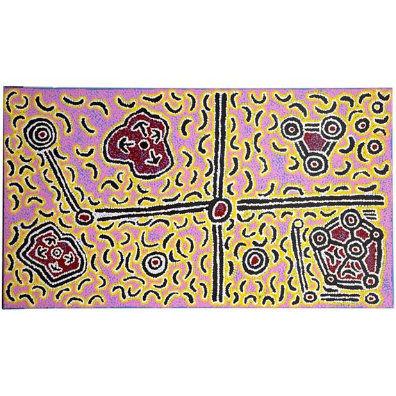 UNTITLED by Paddy Japaljarri Stewart