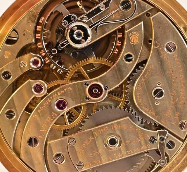 Patrick Hughes | Patek Philippe 18K Gold Pocket Watch | MutualArt
