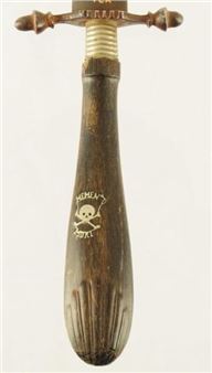 San Antonio Texas Gambler Mat Woodlief's Dagger - Charles Hummel