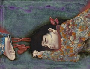 Kasane Shikimoku NO.2, February, Viola verecunda - Kyosuke Tchinaï