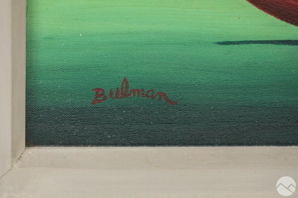 Orville Bulman | Orville Bulman 1904-1978 Haitian Seascape Painting ...