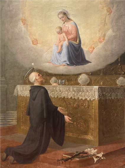 Vocazione di San Domenico by Adeodato Malatesta