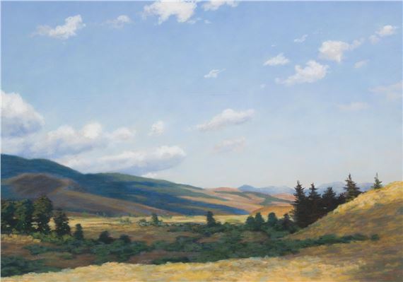 BRUCE PARK PASTEL ON PAPER by Bruce Park, dated 2000