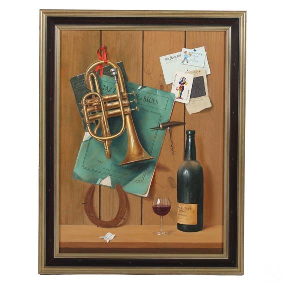 Dennis Ramsay | Dennis Ramsay 1925-2009 Still Life Oil Painting | MutualArt