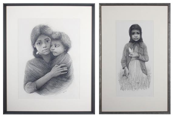 Leslie Emery | LESLIE EMERY TWO PENCILS ON PAPER | MutualArt