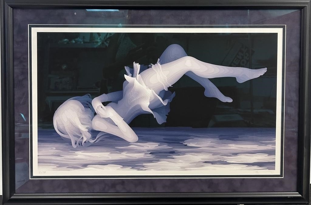 Artwork by Kazuki Takamatsu, If You Woke Up, You Would Be In A New World, Made of lithograph