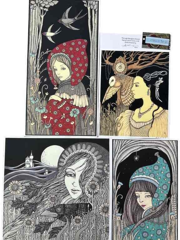 Artwork by Anita Inverarity, Arachnid, Made of giclees on paper