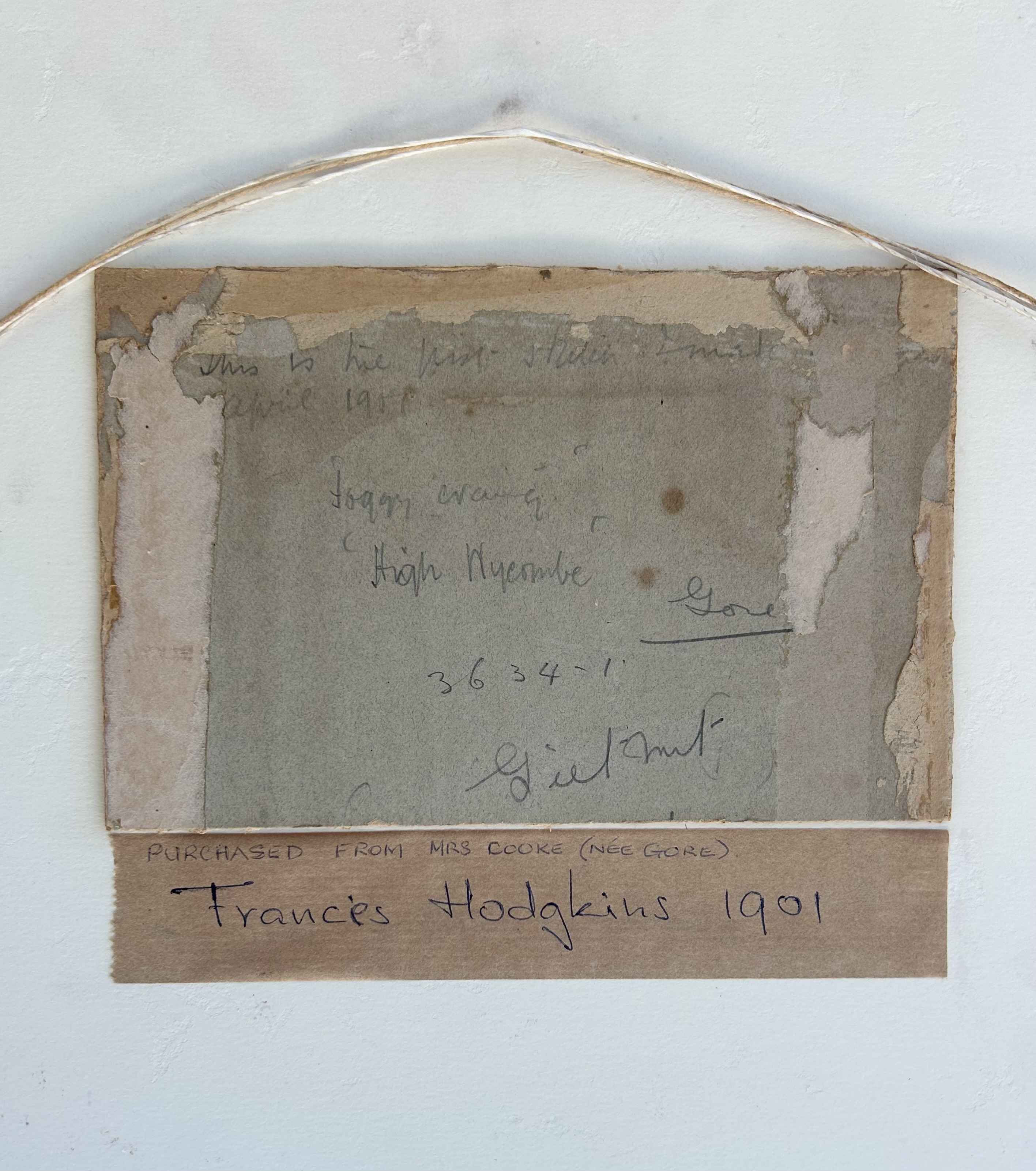 Artwork by Frances Hodgkins, Village Scene, Made of Watercolour