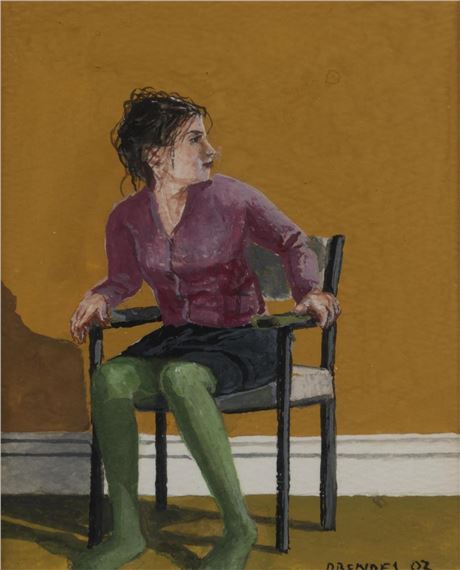 Model on Chair 2003 by Graeme Drendel, 2003