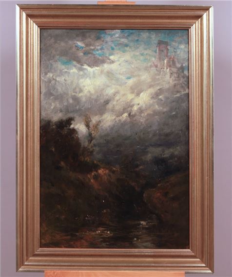 Gralsburg by Gustav Eggena