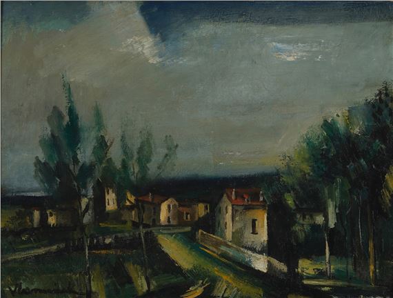 Paysage by Maurice de Vlaminck, Executed circa 1912-1914
