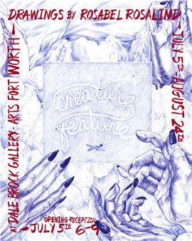 Rosabel Rosalind: Creature Feature - Arts Fort Worth