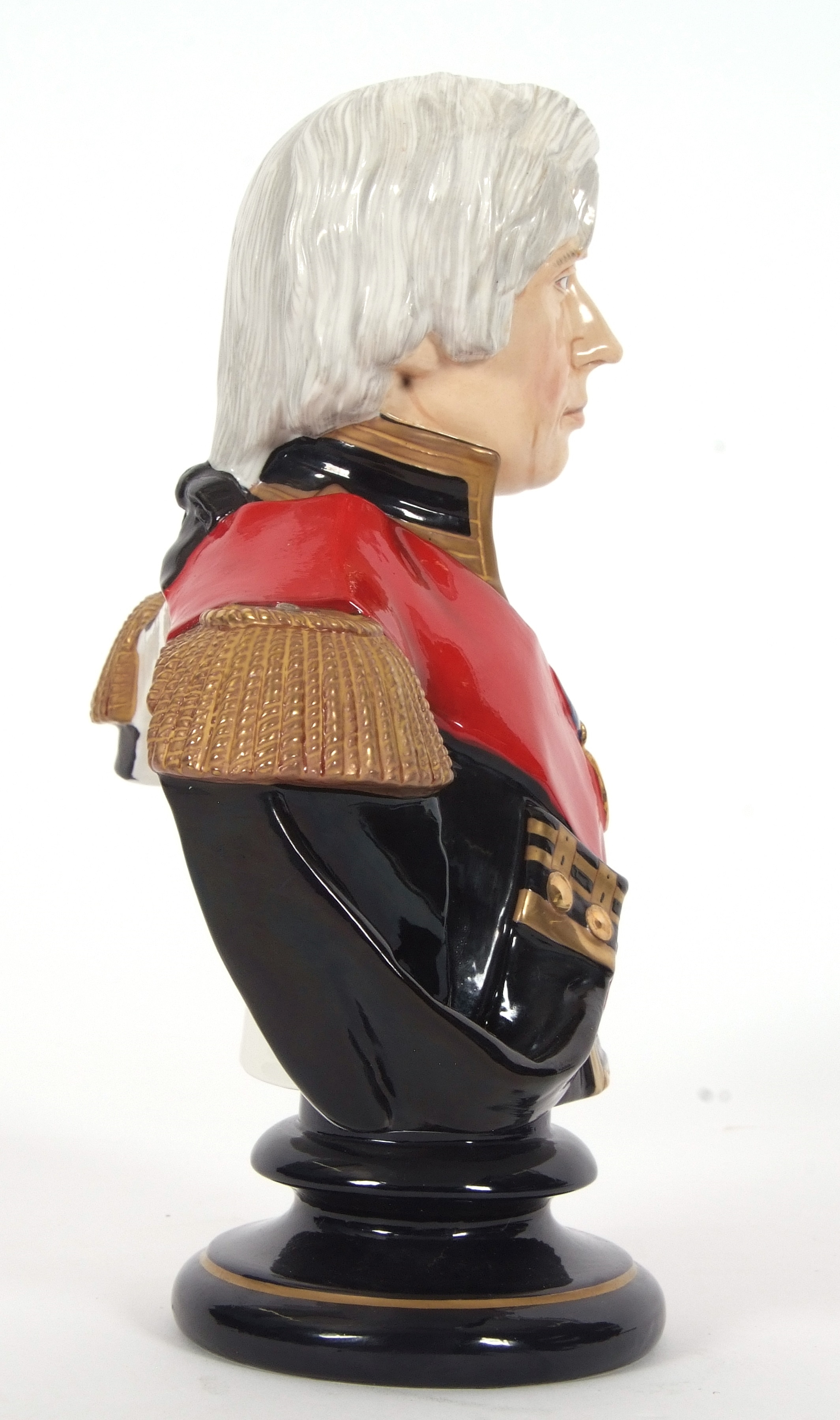 Michael Sutty | A ceramic bust of Lord Nelson from an Admiralty series ...