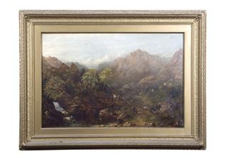 View in Falloch Scotland - Joseph Haslam Hawkesworth