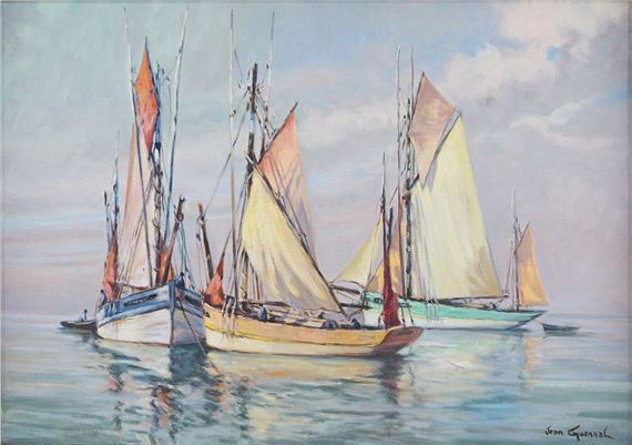 Jean GUENNAL (1912-2000) - "Thoniers - Jean Guennal (1912-2000)