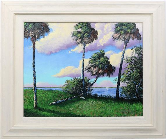 MARK STANFORD FLORIDA ARTIST RIVERS EDGE by Mark Stanford, 2004