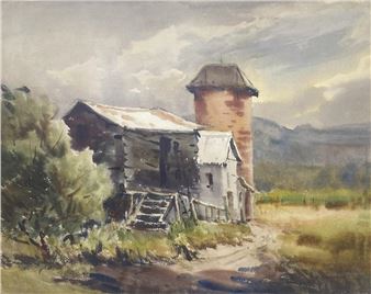 Farm Building at Bodalla - Mollie Flaxman