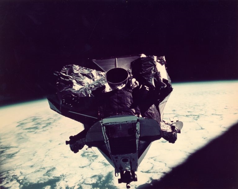NASA | Nasa. Apollo 9 Spider lunar module undergoing... - Lot 76 ...
