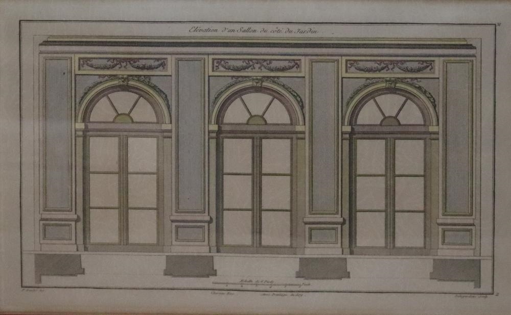 Artwork by F. Boucher, 19thC French Engravings in Custom Frames, Made of engravings