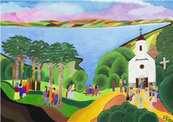 Pentecost on St. Michael's Hill - Ferenc Vollein