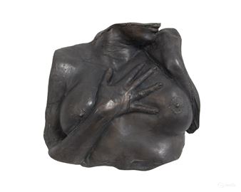 Bust-torse - shell-sculpture, 1988 - Gyula Pauer