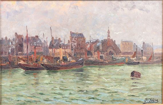 Vue d’un port by Camille Saint-Saëns