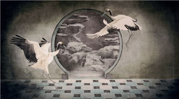 THE PAUSED TIME by Qin Ai, Dated 2011