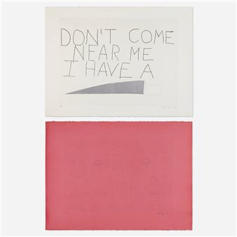 Untitled (two works - Bill T. Jones