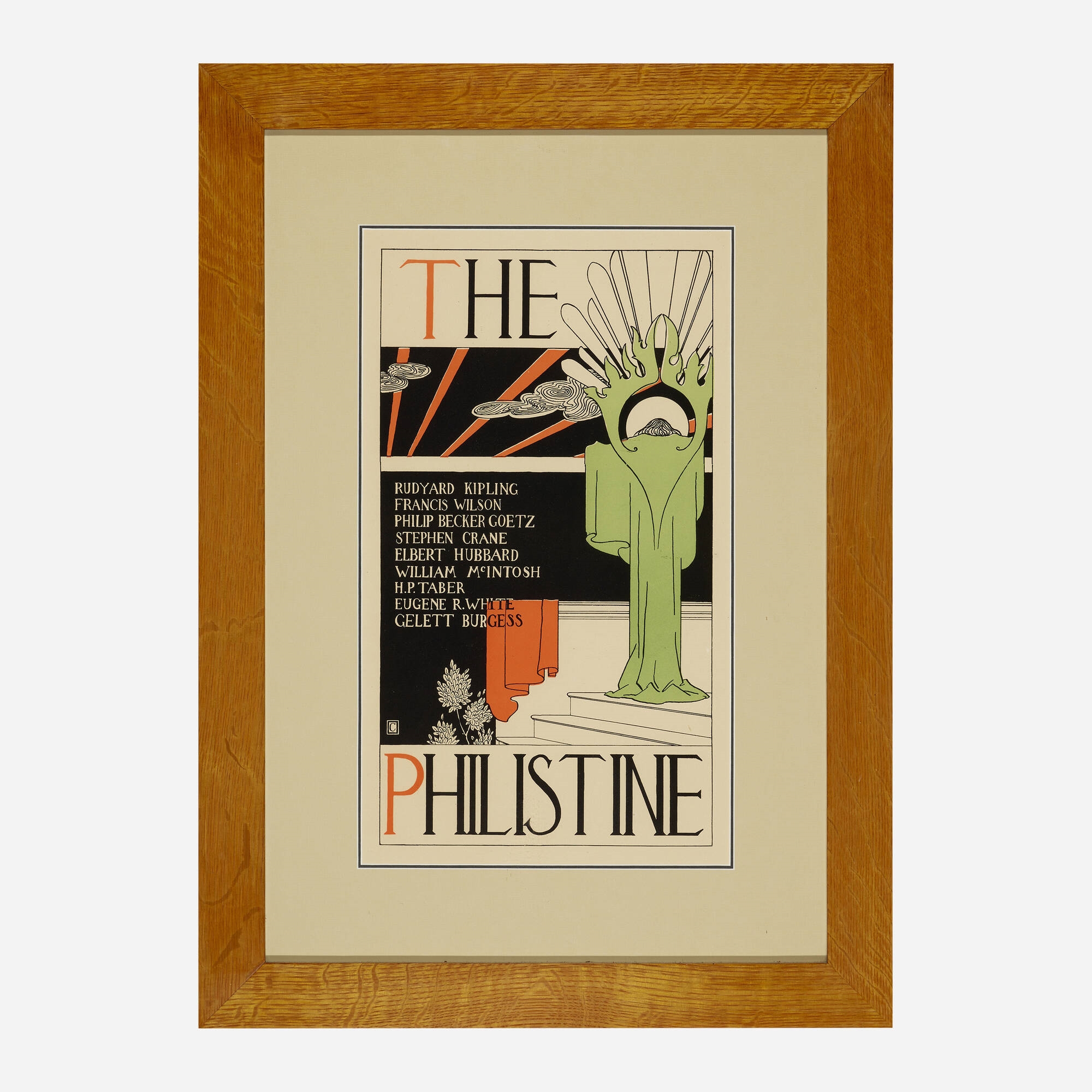 Dwight Ripley Collin | The Philistine (poster (1895) | MutualArt