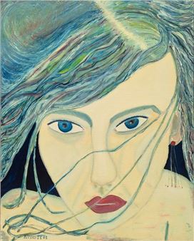 Blue Girl - Yves Auguste