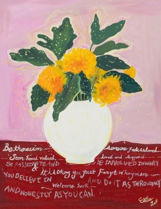 More than just a vase with flowers - Ellie Lee