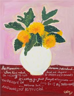 More than just a vase with flowers - Ellie Lee