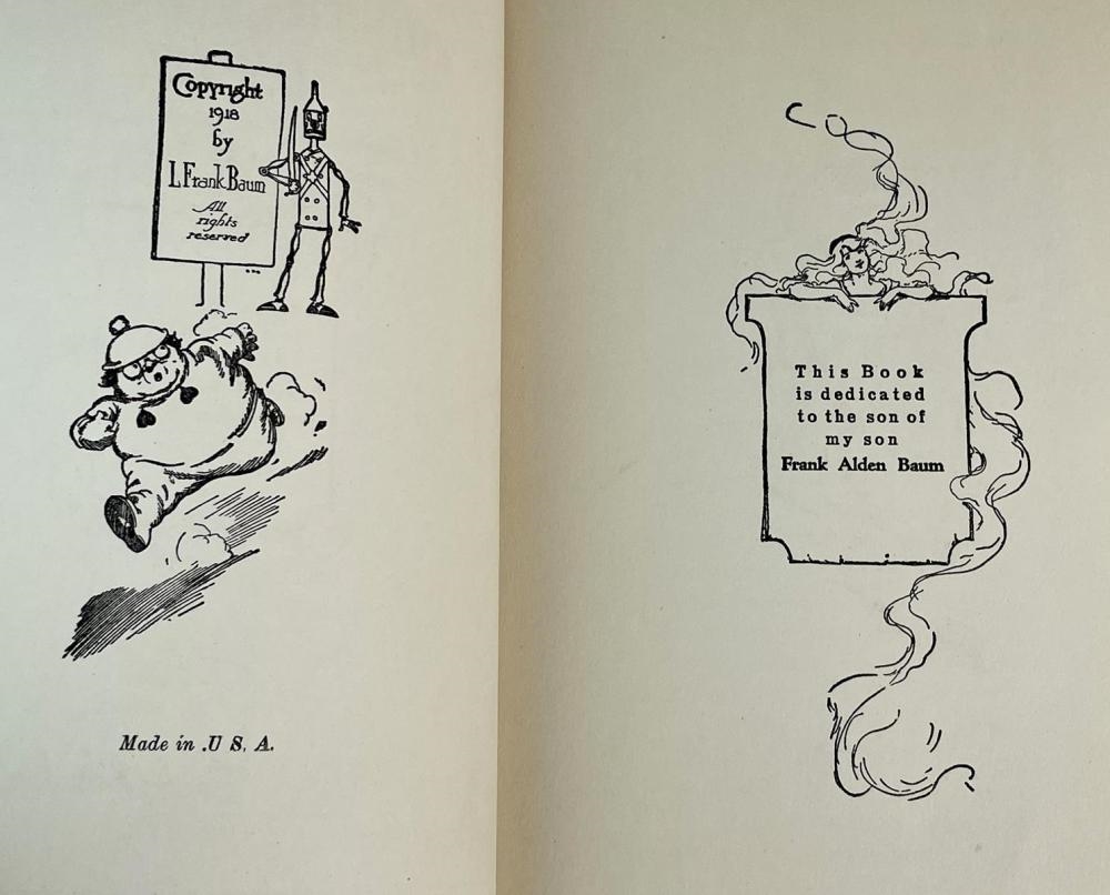 John R. Neill | 1918 The Tin Woodman of Oz by L. Frank Baum Illustrated ...