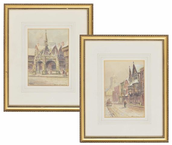 The Poulery Cross, Salisbury by Elline Ertwell