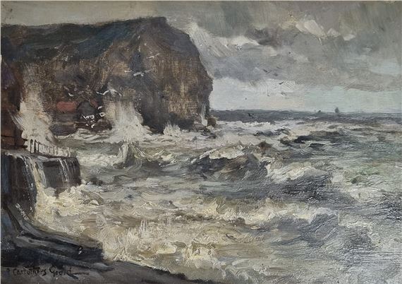 'Rough Weather by Alexander Carruthers Gould