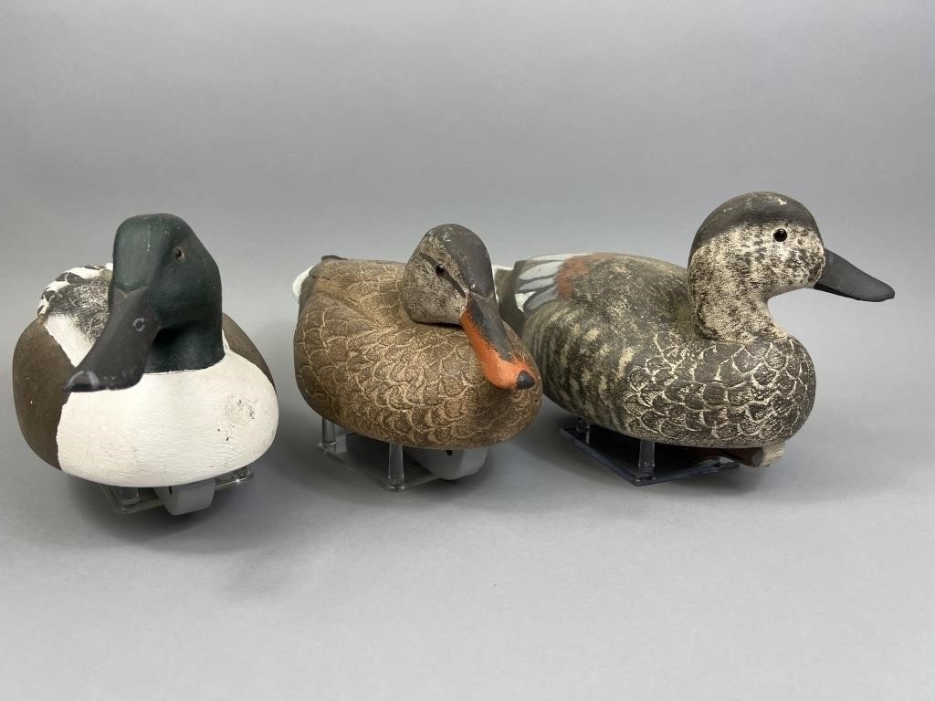 Ron Snow | 3 Ron Snow Duck Decoys (2005) | MutualArt