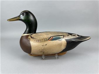 Gerald "G.F." Cranwill Mallard Drake Duck Decoy - Jerry "g.f." Cranwill